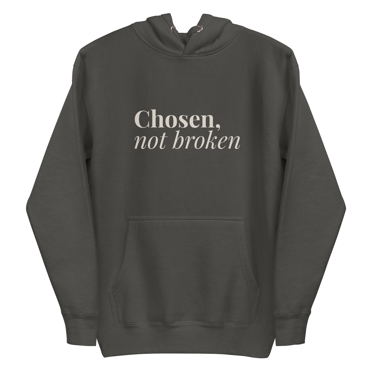Chosen, Not Broken™ Dark Hoodie