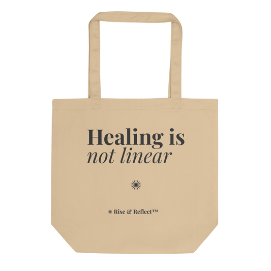 Healing Is Not Linear™ Light Tote