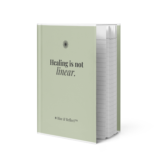 Healing is not linear™ Hardcover Journal