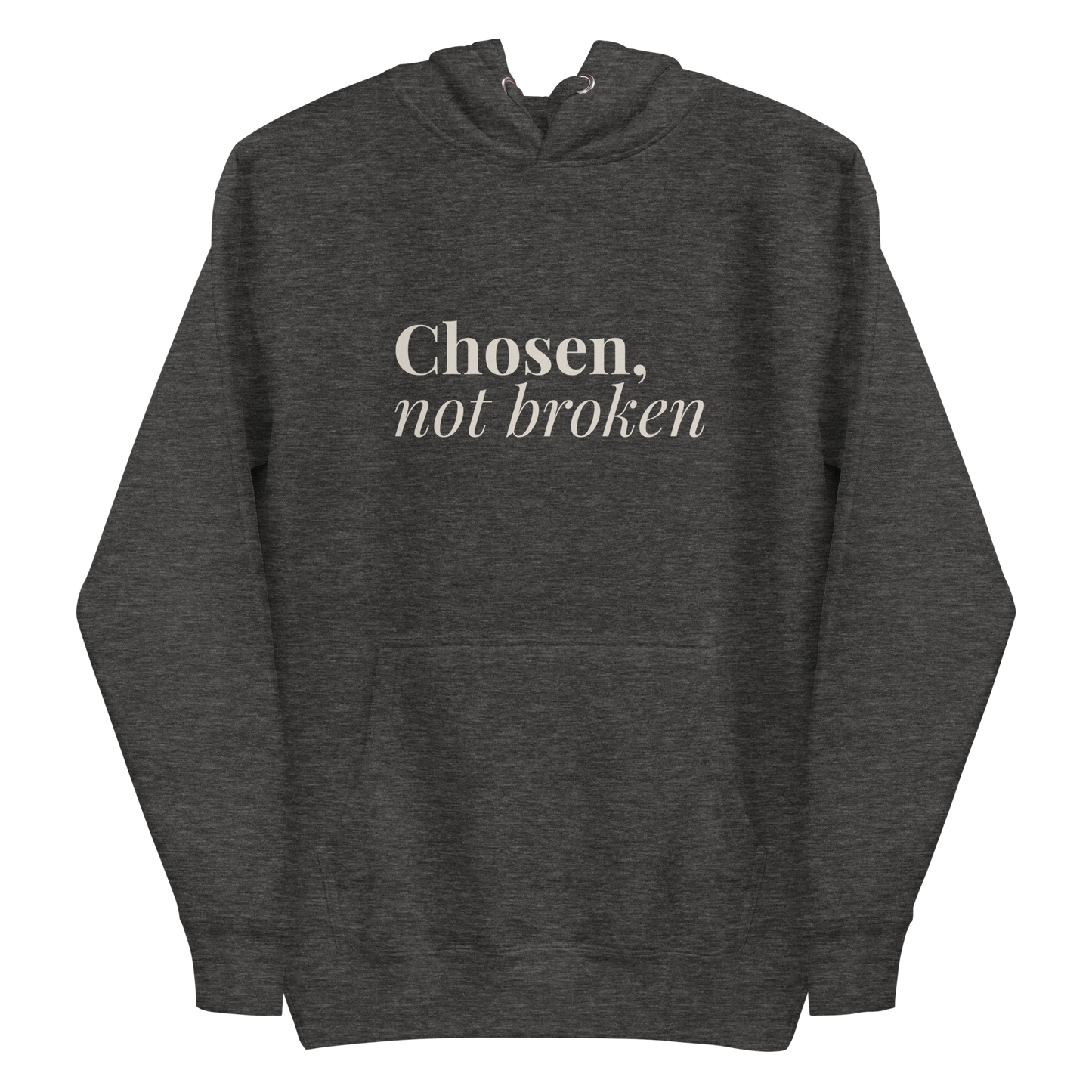 Chosen, Not Broken™ Dark Hoodie