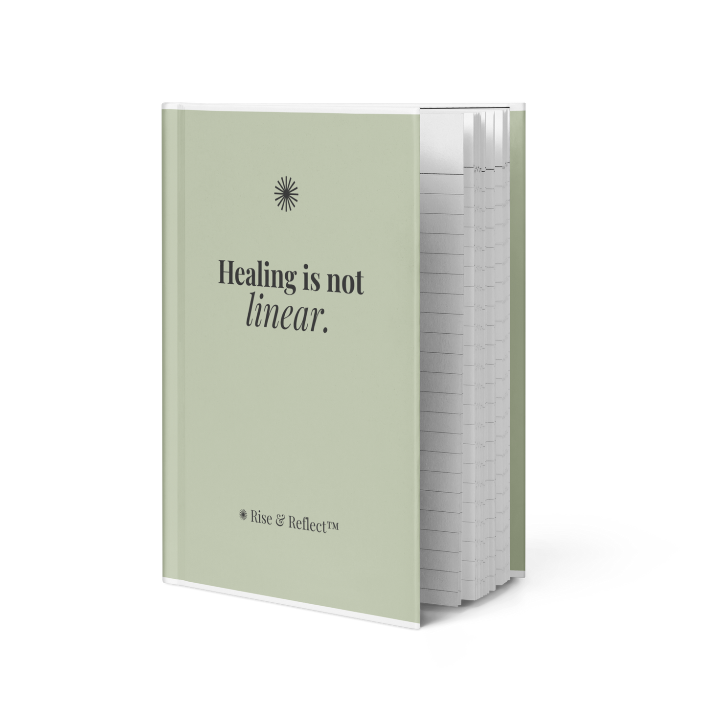 Healing is not linear™ Hardcover Journal