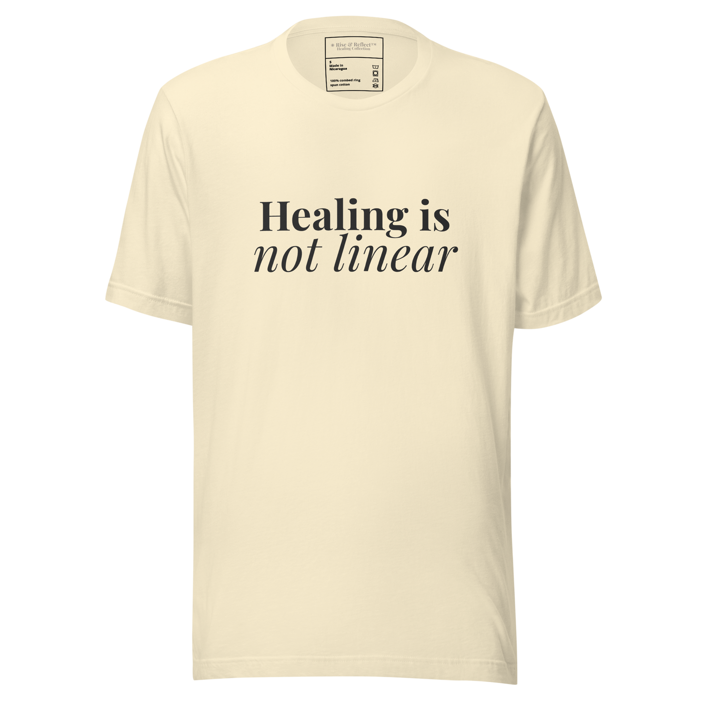 Healing Is Not Linear™ Light Tee