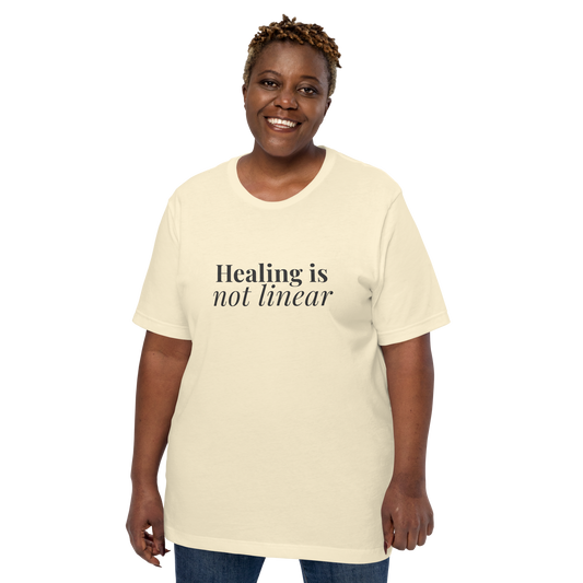 Healing Is Not Linear™ Light Tee