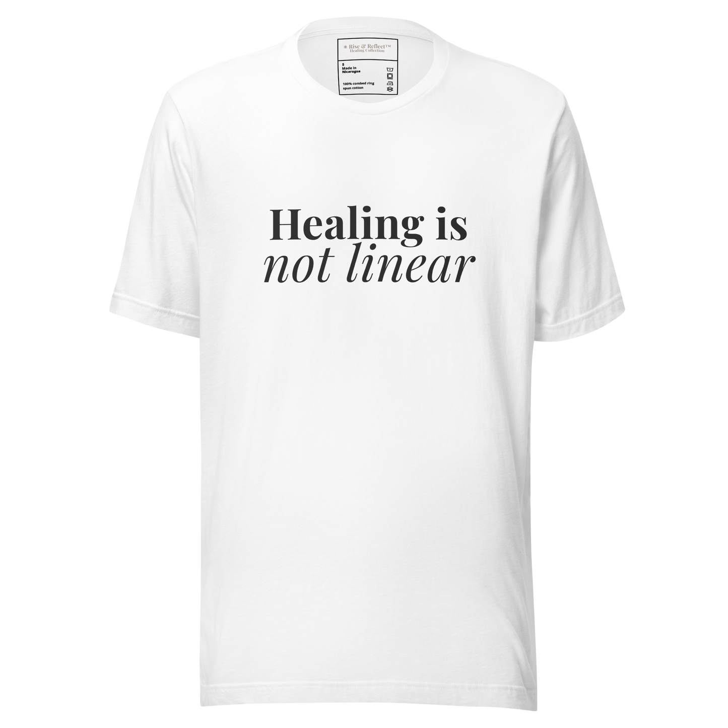 Healing Is Not Linear™ Light Tee