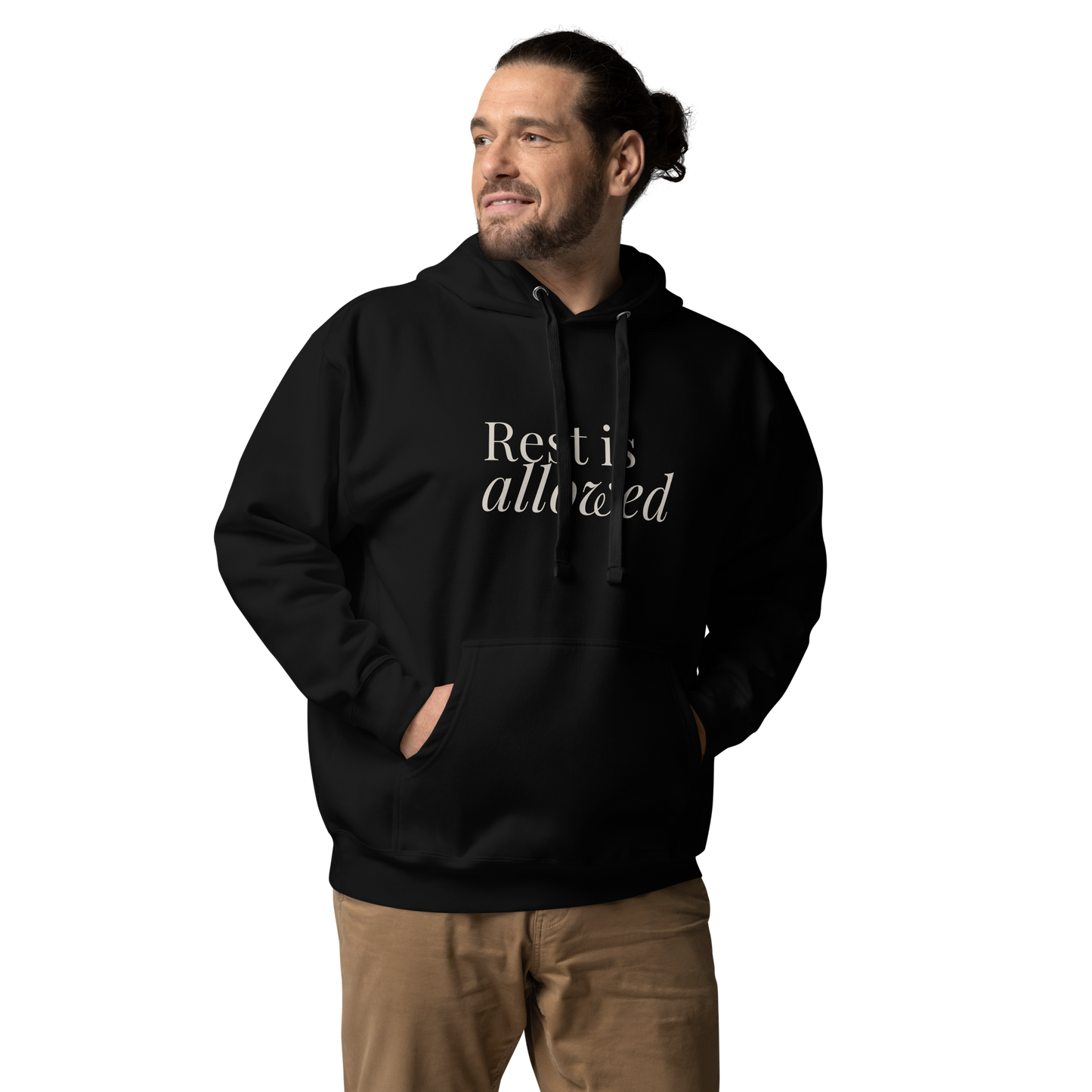 Rest Is Allowed™ Dark Hoodie