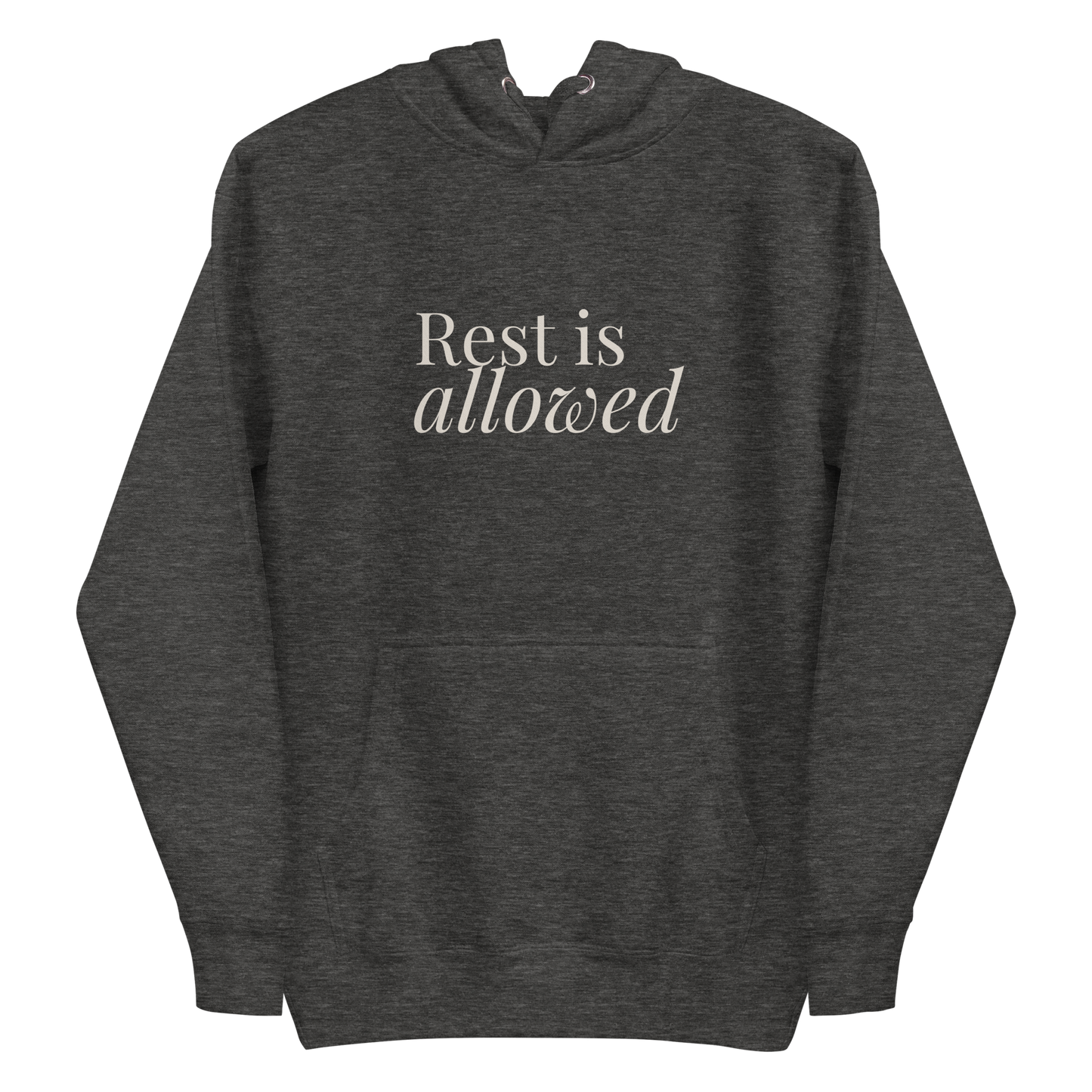 Rest Is Allowed™ Dark Hoodie