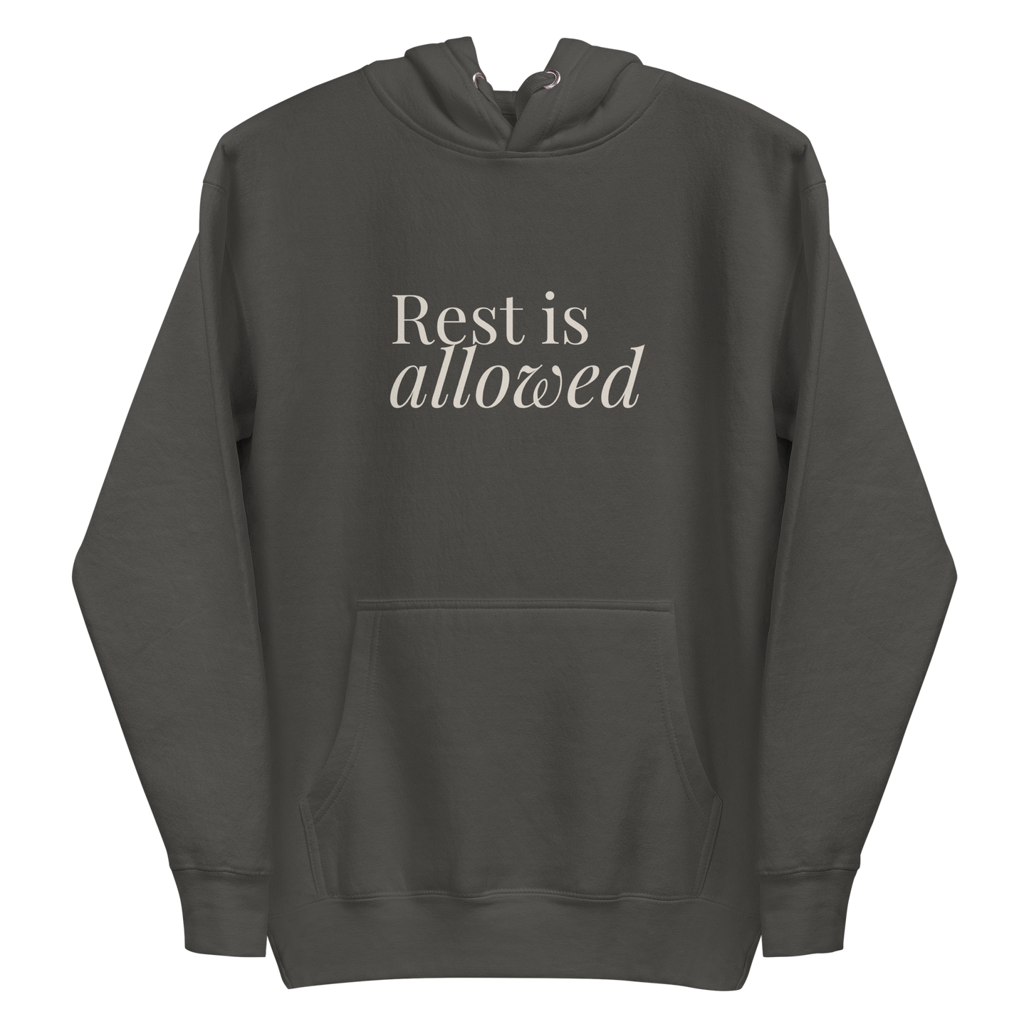 Rest Is Allowed™ Dark Hoodie