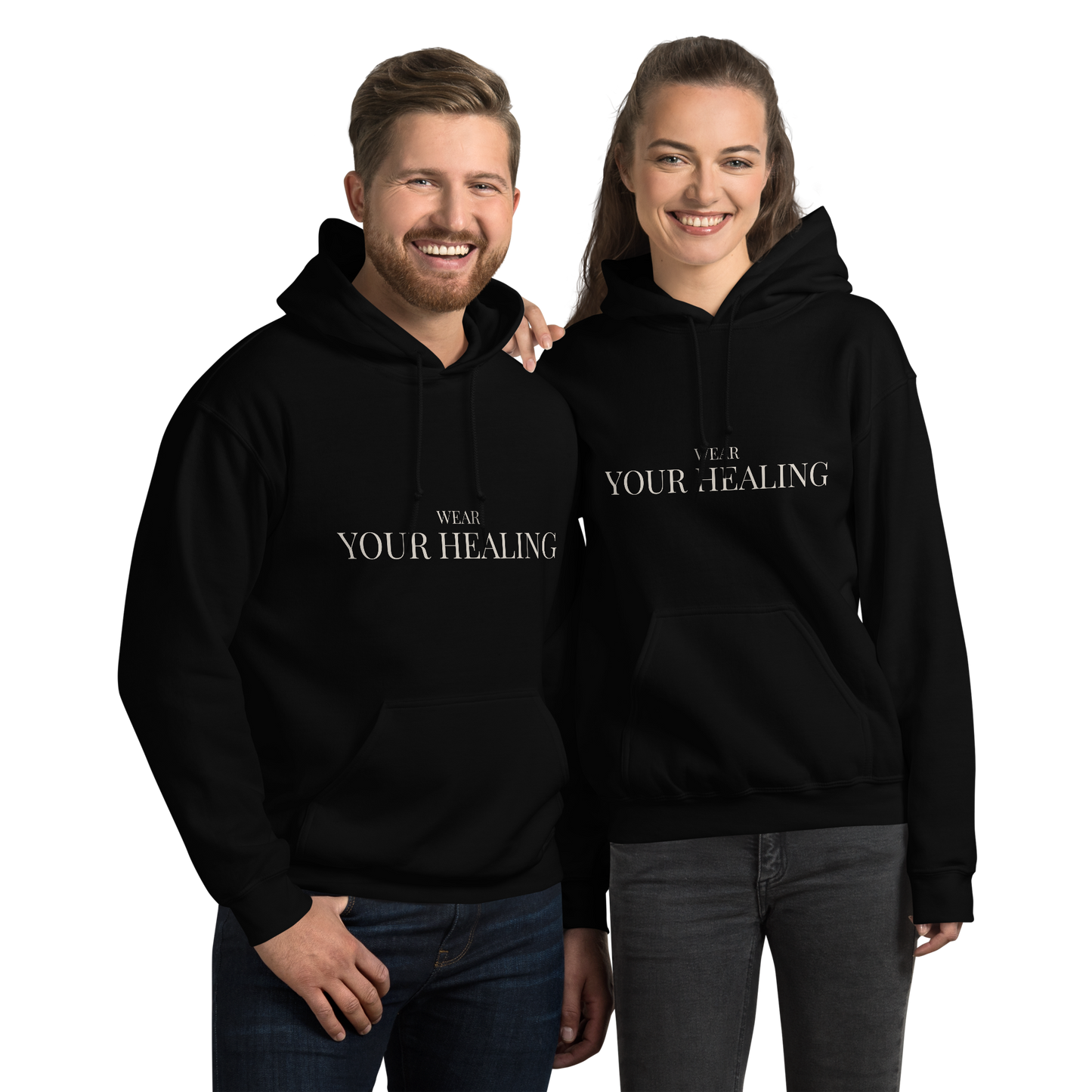 Wear Your Healing™ Dark Hoodie