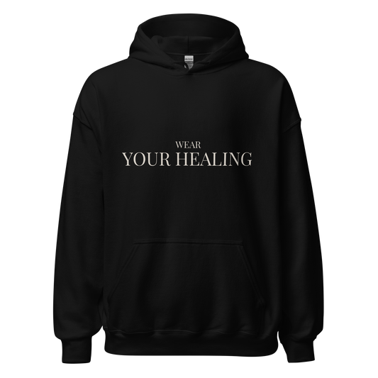 Wear Your Healing™ Dark Hoodie