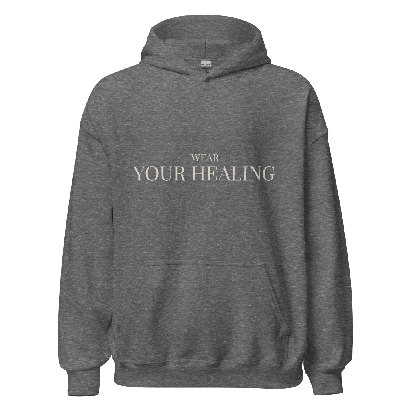 Wear Your Healing™ Dark Hoodie
